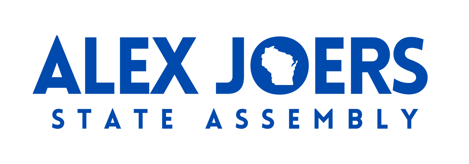 Alex Joers for Wisconsin State Assembly