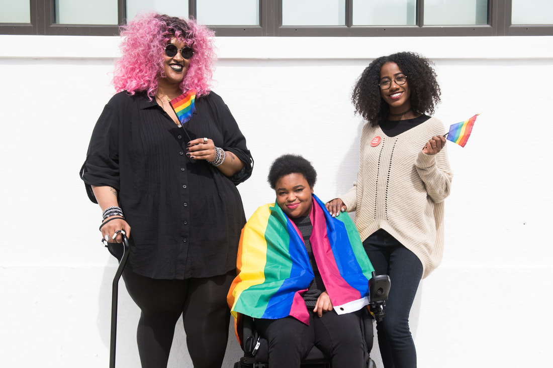 photos of disabled LGBTQ people of color